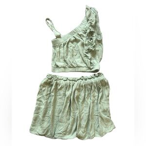 Vince Camuto Green 2-Piece Outfit | 6X